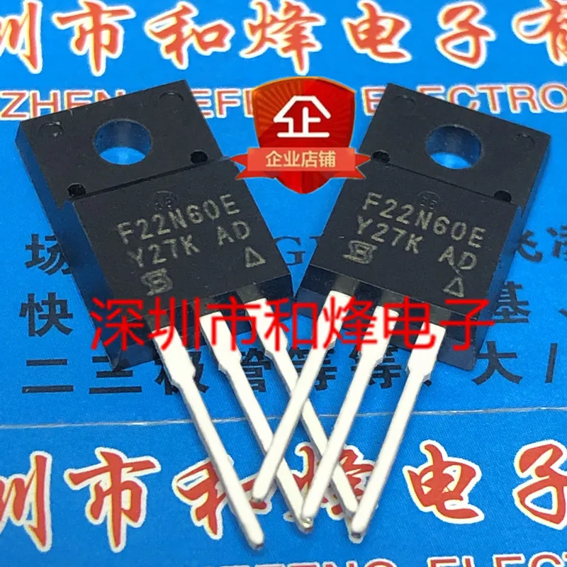 

5PCS-10PCS F22N60E SIHF22N60E-E3 TO-220F 600V 20A New And Original On Stock