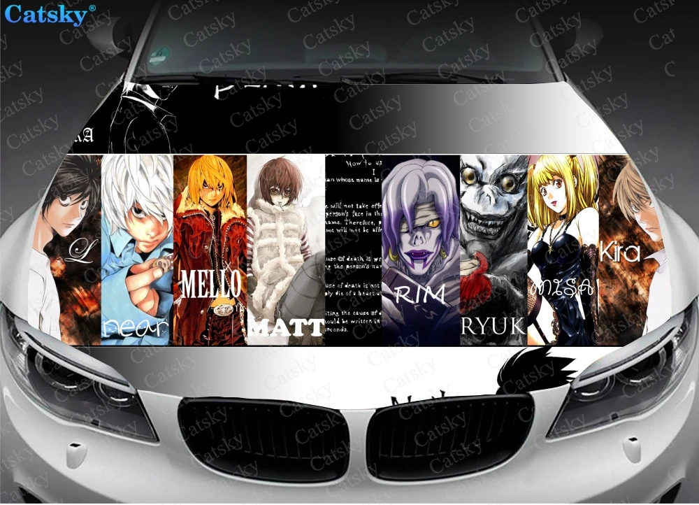 Anime Berserk Car Hood Vinyl Adesivos, Envoltório De Filme, Tampa