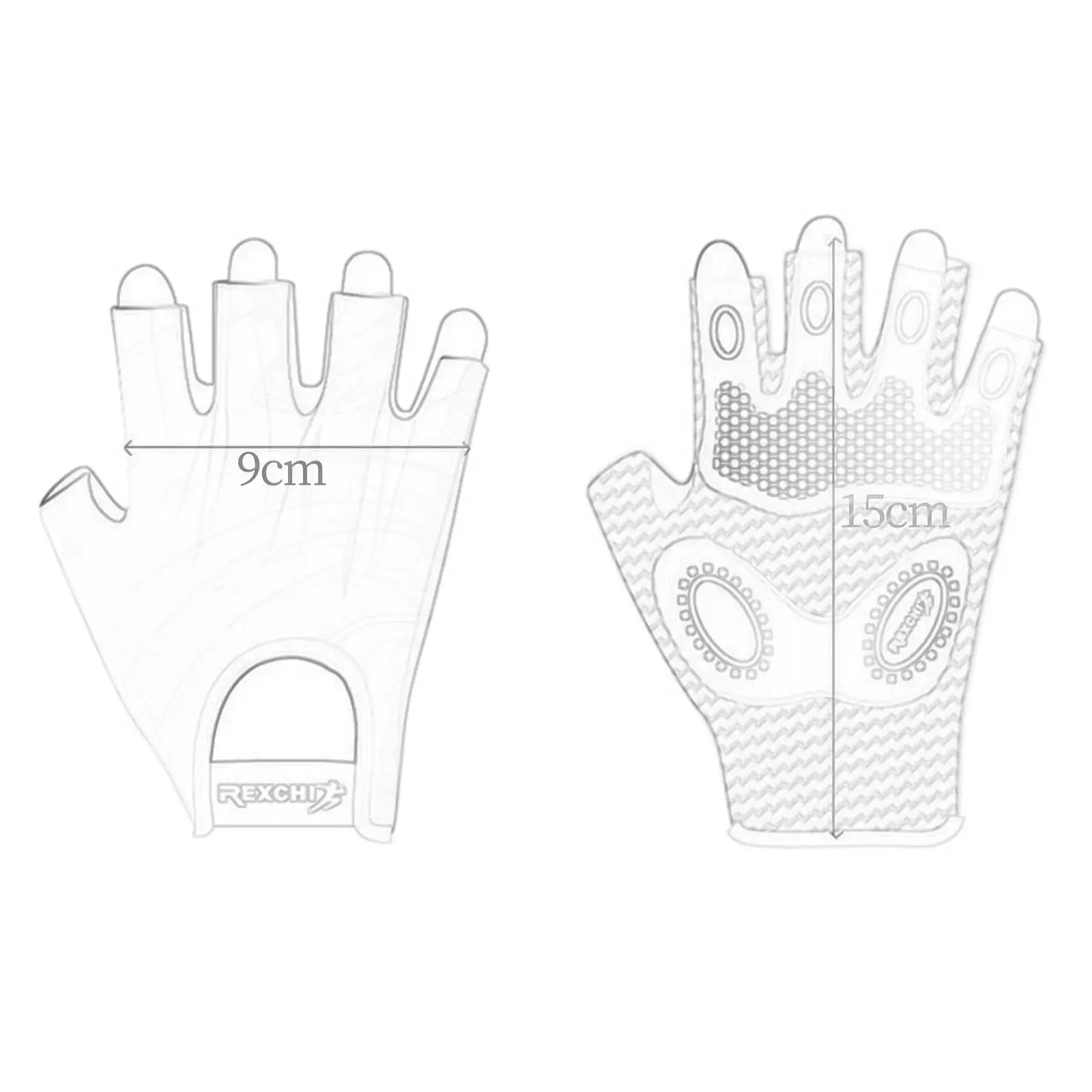 Half Finger Sports Gloves for Men and Women, Bicycle Gloves, Cycling Gloves,