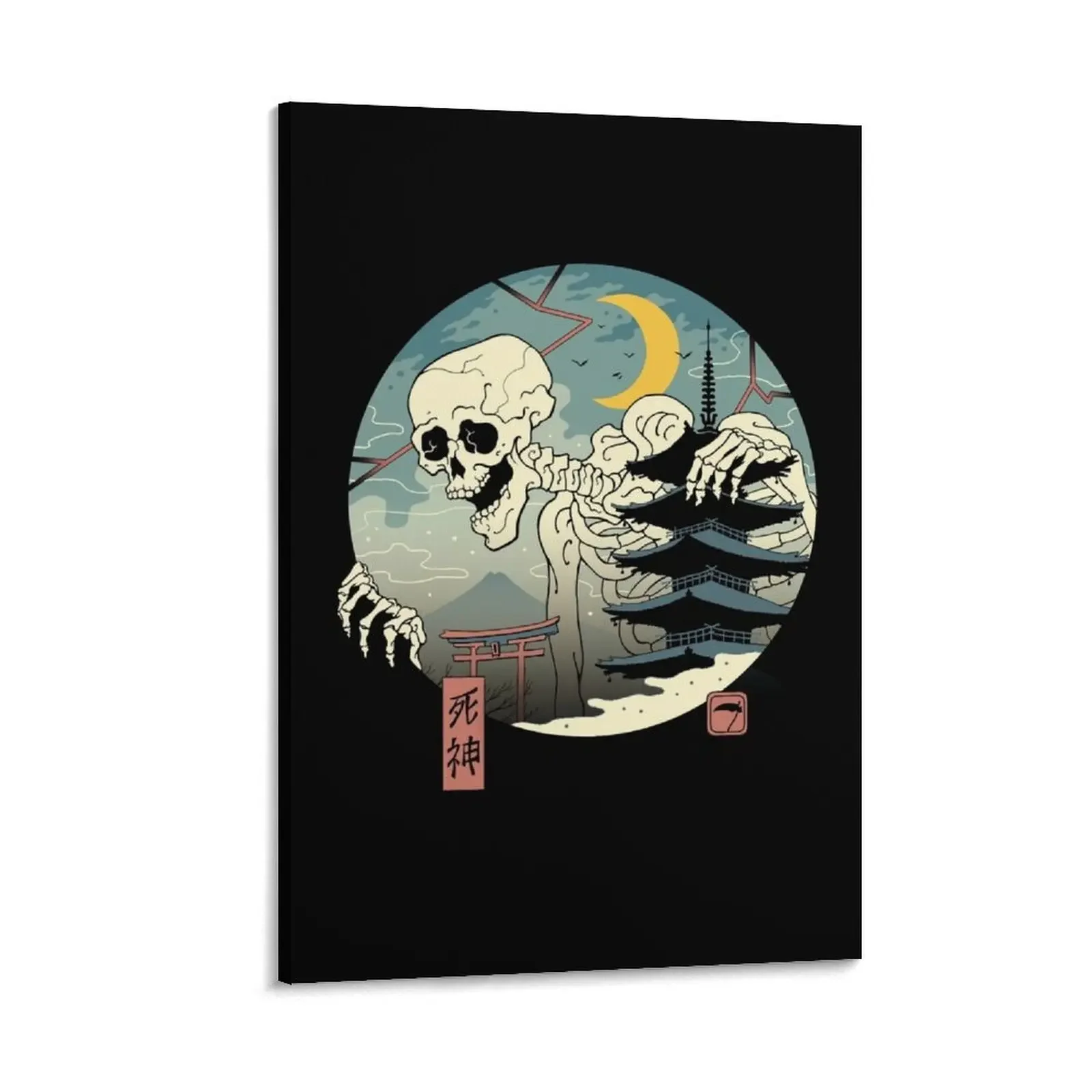 

Shinigami Canvas Painting aesthetic room decoration modern home decoration decoration aesthetic for bedroom