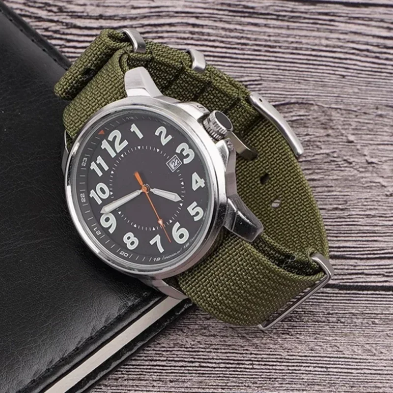 Universal Waterproof Nylon Strap - Sport & Military Watch Band