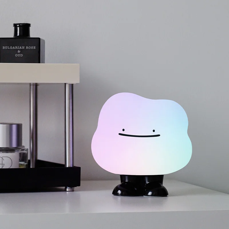 

RGB Cartoon Claude LED Night Light USB Rechargeable Kawaii Anime Sleeping Table Lamp Child Room Decor Dimming Atmosphere Lamp