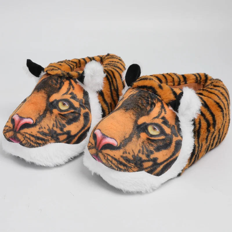 Calzado Zapatillas Casa Tiger Zapatillas De Casa De Felpa De Tigre