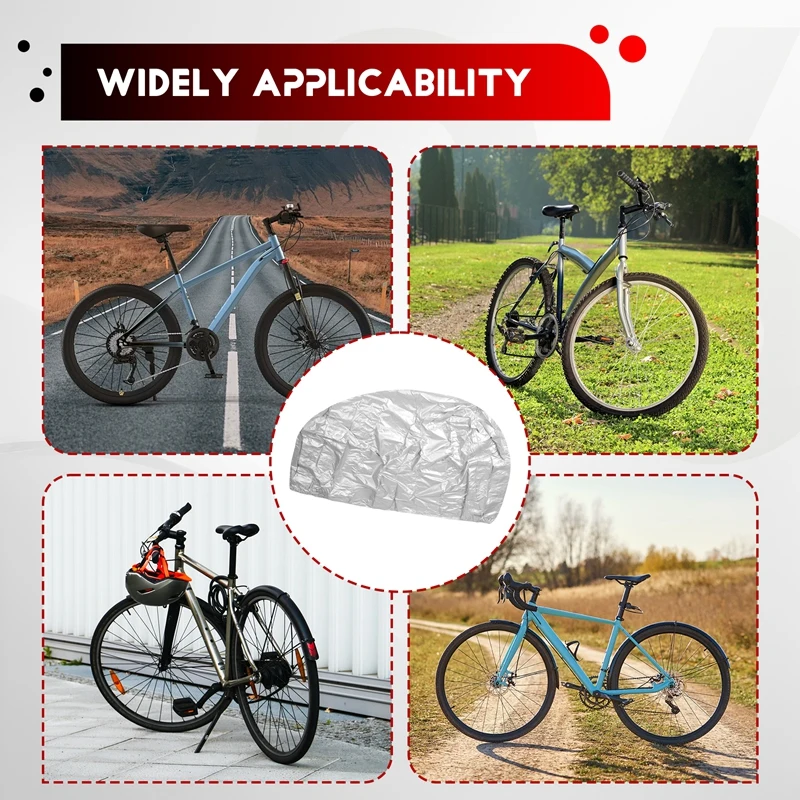 Waterproof Bike Cover Heavy Duty XL Bicycle Covers UV Rain Snow Dust For Mountain Road Electric Bike Outdoor Storage