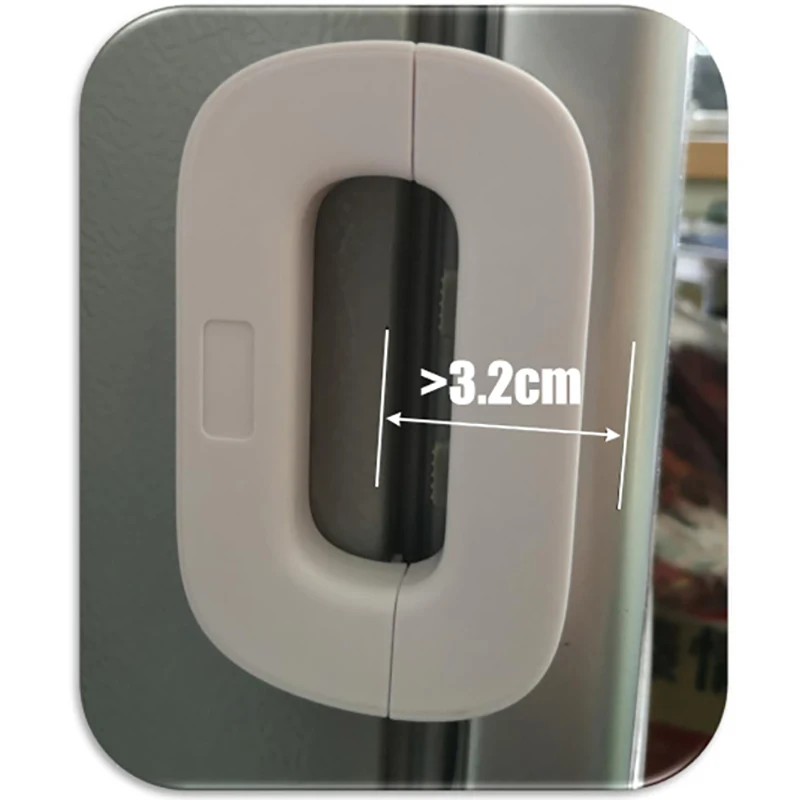 Home Refrigerator Lock for Kids Security Protection Baby Anti-Pinch Hand Child Safety Locks Refrigerators Door Dedicated Buckles