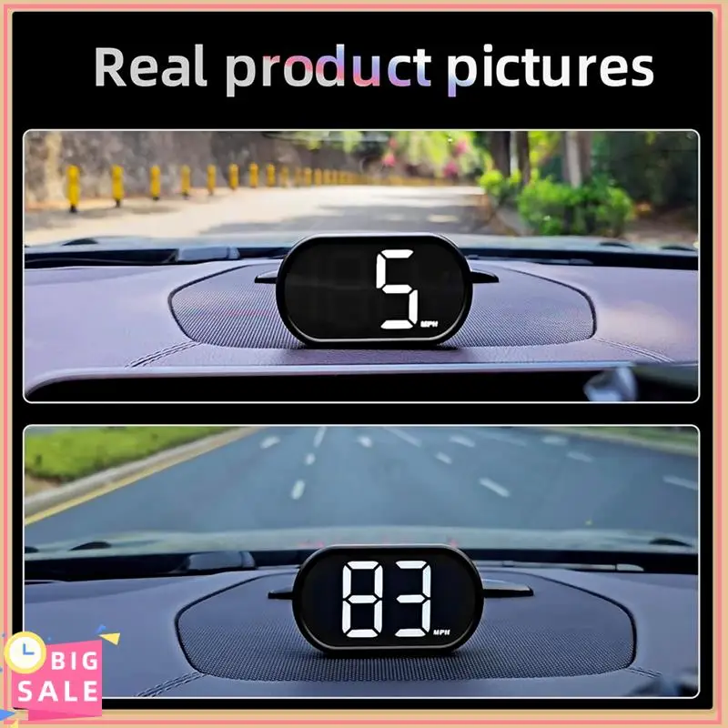 Better-Car HUD Head Up Display,X2 GPS Speedometer, Digital Speedometer MPH With LED Large Font, Plug & Play, For All Cars