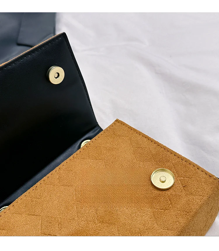 2024 Spring New Trendy Women's Texture Leisure Personality Small Square Single Shoulder Crossbody Bag_voghion.com