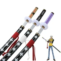 Trafalgar Law Sword Anime Cosplay Roronoa Zoro Katana Kitetsu Yama Shusui Japanese Samurai Wooden Toy Swords Catana Decoration 1