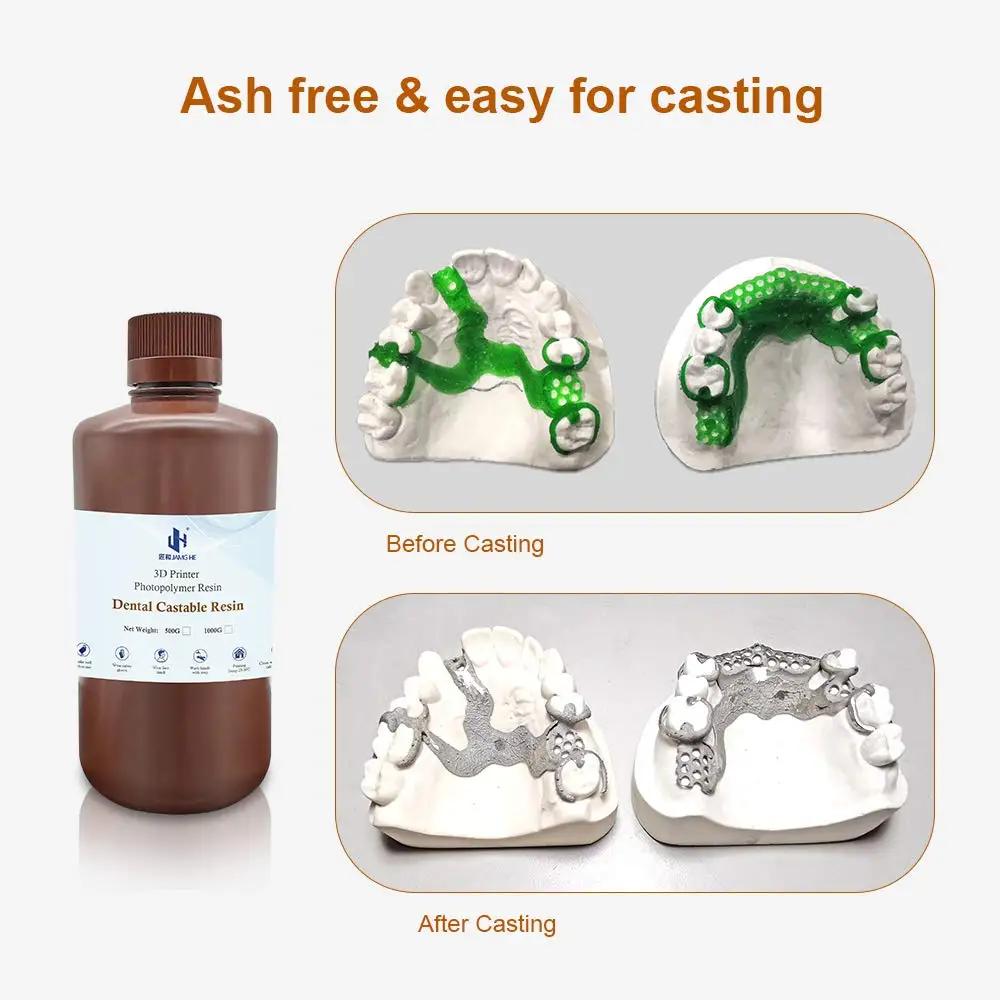 35 Off!! Jamghe Dental Castable Resin No Ipa Teeth Model Water