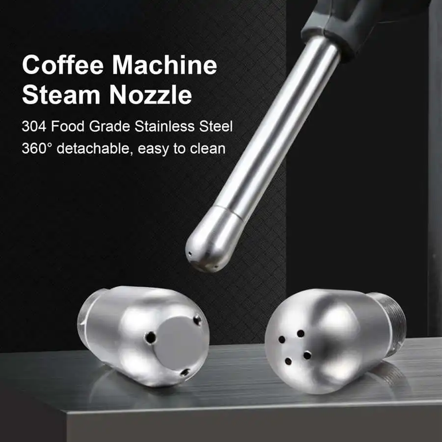 Steam Nozzle Tip 304 Stainless Steel Multiple Holes for EXPOBAR Coffee Maker Replacement Part Accessories