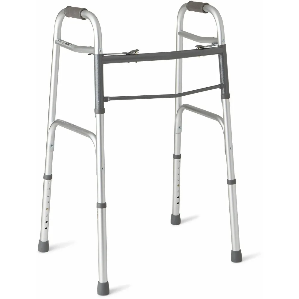 

Deluxe Two-Button Folding Walker