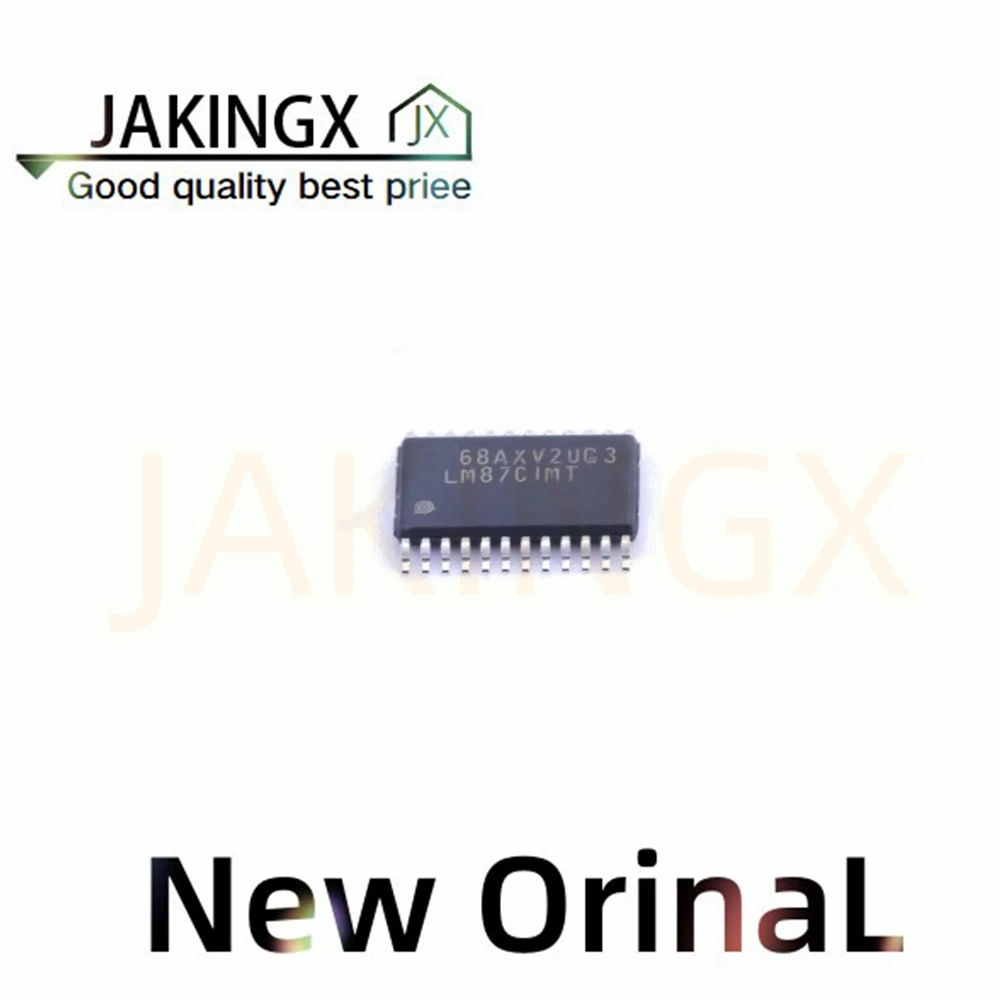 

1-100Pcs New Original LM87CIMT -40℃~+125℃ TSSOP-24 Temperature Sensors