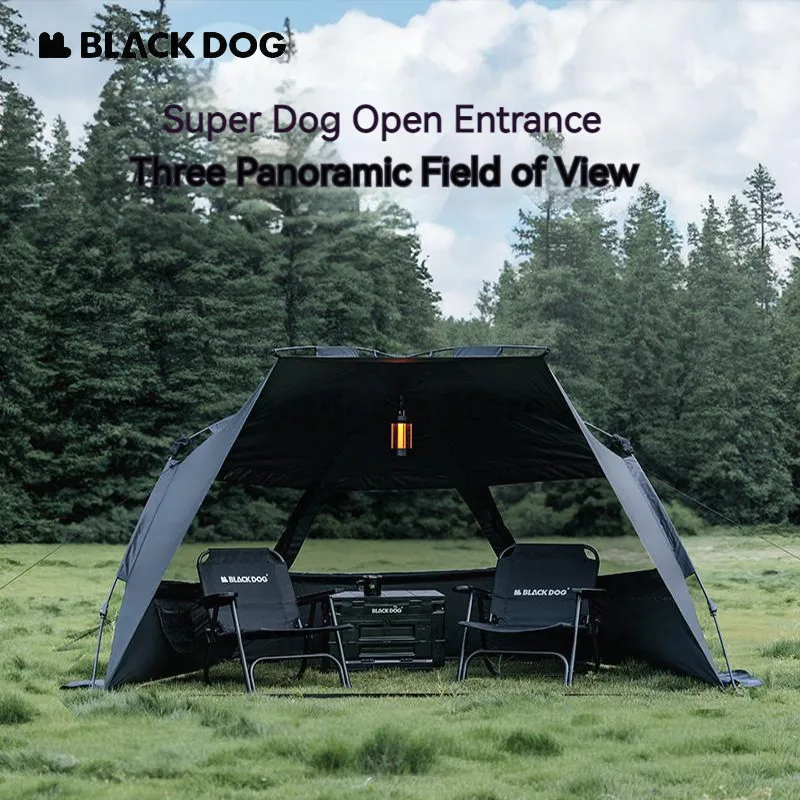 Naturehike BLACKDOG Outdoor Sunshade Automatic Dome Tent Camping Waterproof Sun Shelter Beach Park Travel Picnic 150D Shelter