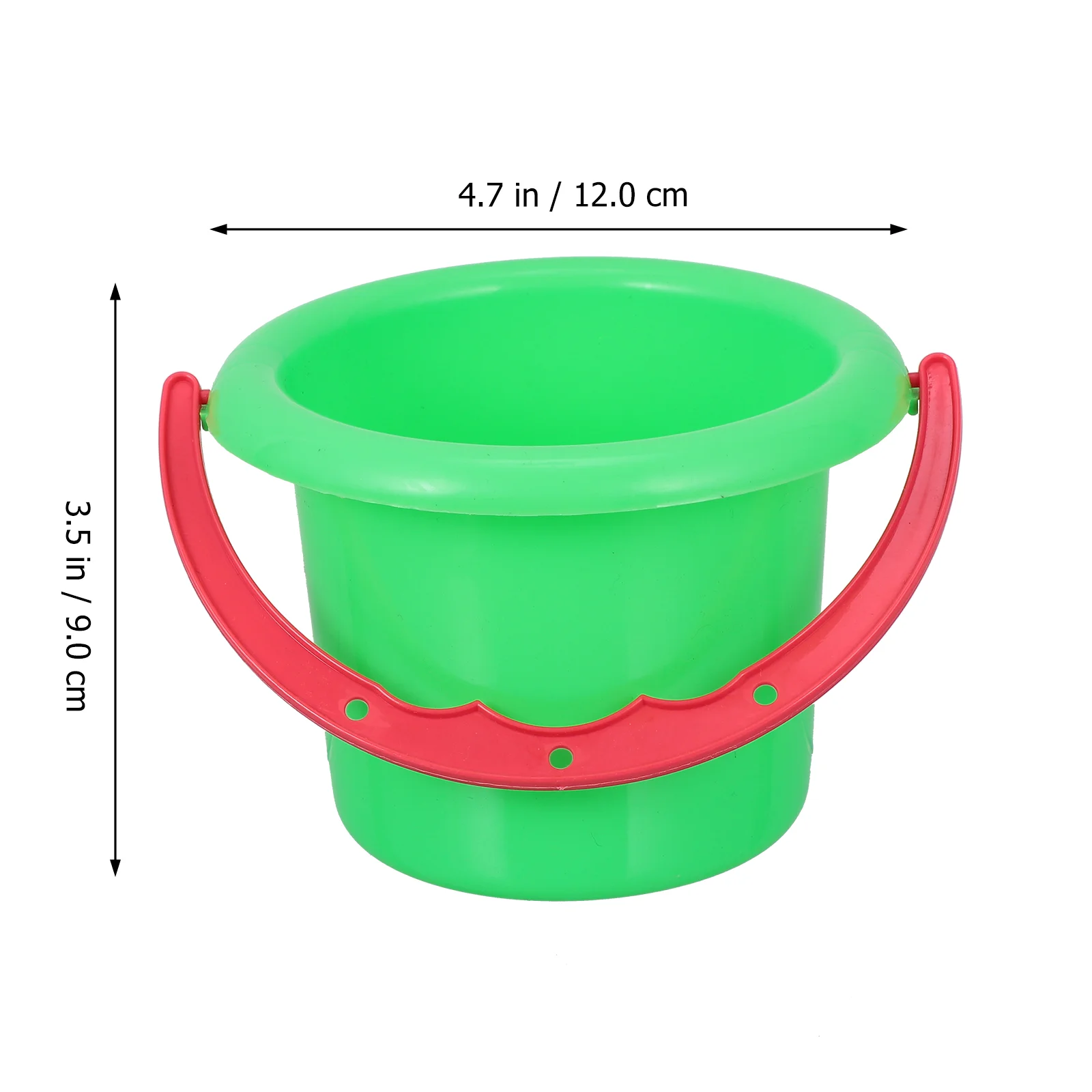 24pcs Child Sand Bucket Interesting Kids Beach Bucket Toy Mini Bucket Mini Toddler Kids Toys For Kids 6
