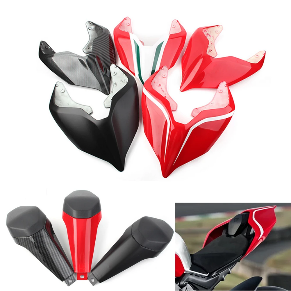 

Motorcycle Pillion Rear Seat Cover Cowl Solo Cowl Fairing Rear Tail Cover For Ducati Panigale V2 V4 S R V4S V4R 2018-2021 2022