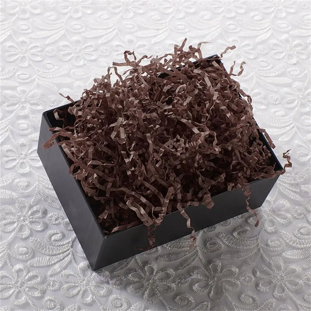 Festive Raffia Decoration Eco-Friendly Decorative Excellent Gift Box Filling Material Raffia Shredded Paper