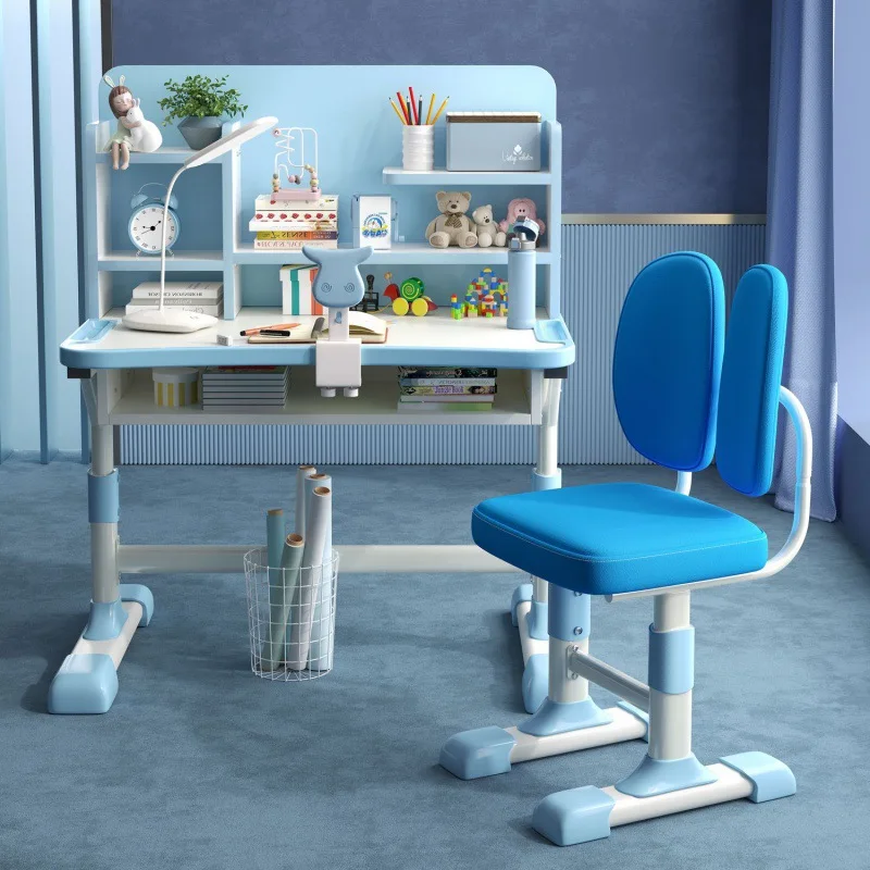 

Aoliviya Official Children's Desk Children's Study Desk Student Writing Tables and Chairs Suit Children's Homework School Desk a