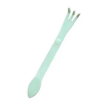 Bonsai Rake 3-Prong Loosen Soil Bonsai Tree Tools 2 In 1 Garden Hand Tool With Ergonomic Handle For Transplanting Cultivating