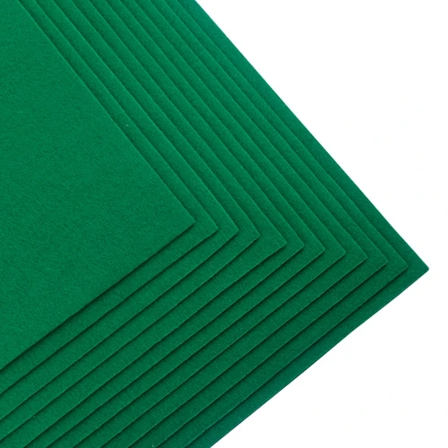 Polyester Felt Fabric, 3mm Thick, 30x30cm, for DIY Crafts & Home Decor