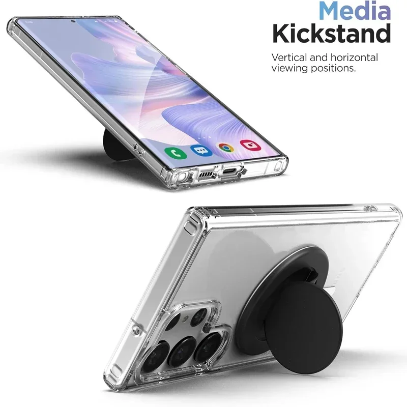 Premium Shockproof Clear Magsafe Magnetic Case with Wireless Charging Capability