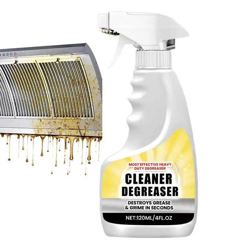Degreaser Cleaner Heavy Duty Effective Professional Kitchen Cleaner Safe Oil Remover Gentle Degreaser For Pots Stoves Pans