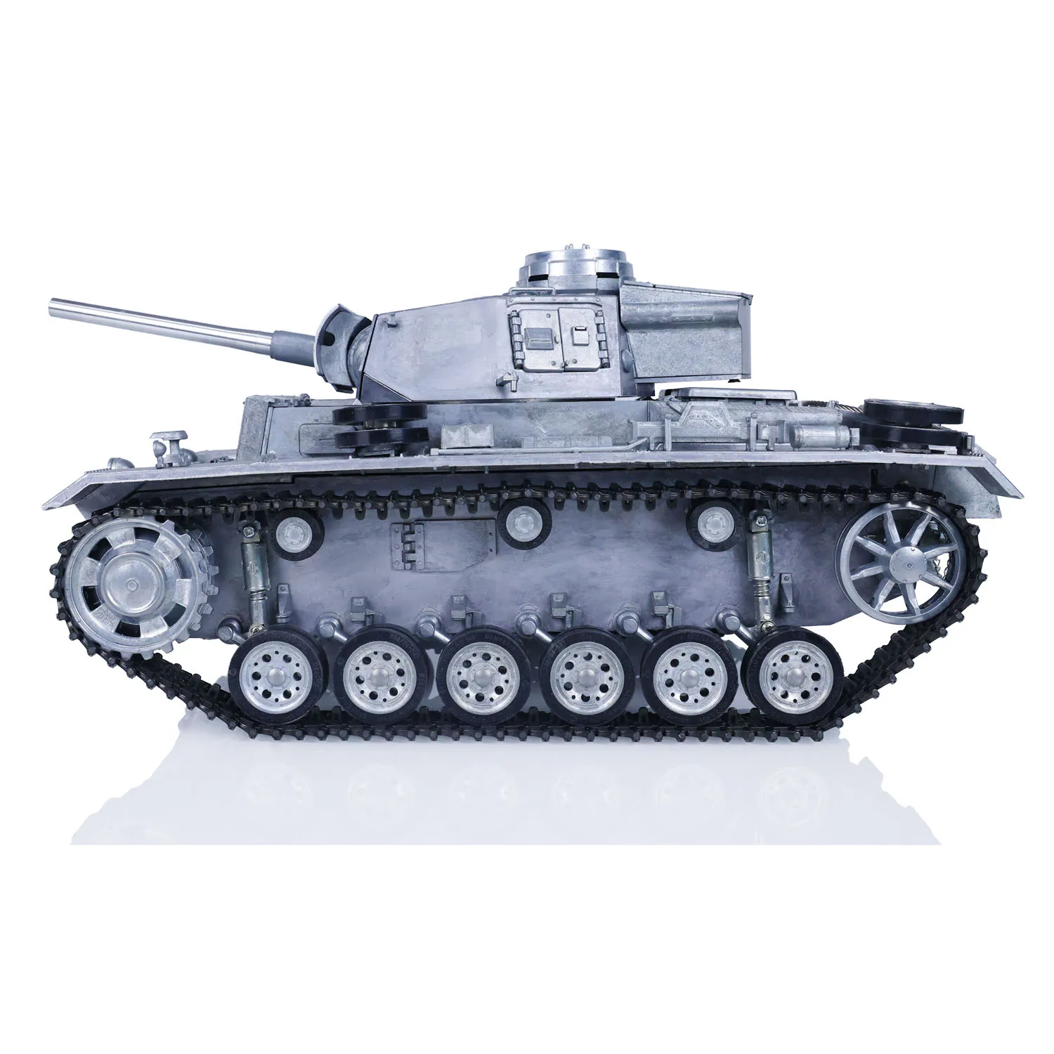 Metal 1/16 Mato Panzer III RTR RC Tank Infrared Barrel Metal Color 1223 TH00655-SMT4 2