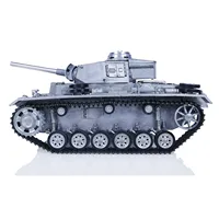 Metal 1/16 Mato Panzer III RTR RC Tank Infrared Barrel Metal Color 1223 TH00655-SMT4 2