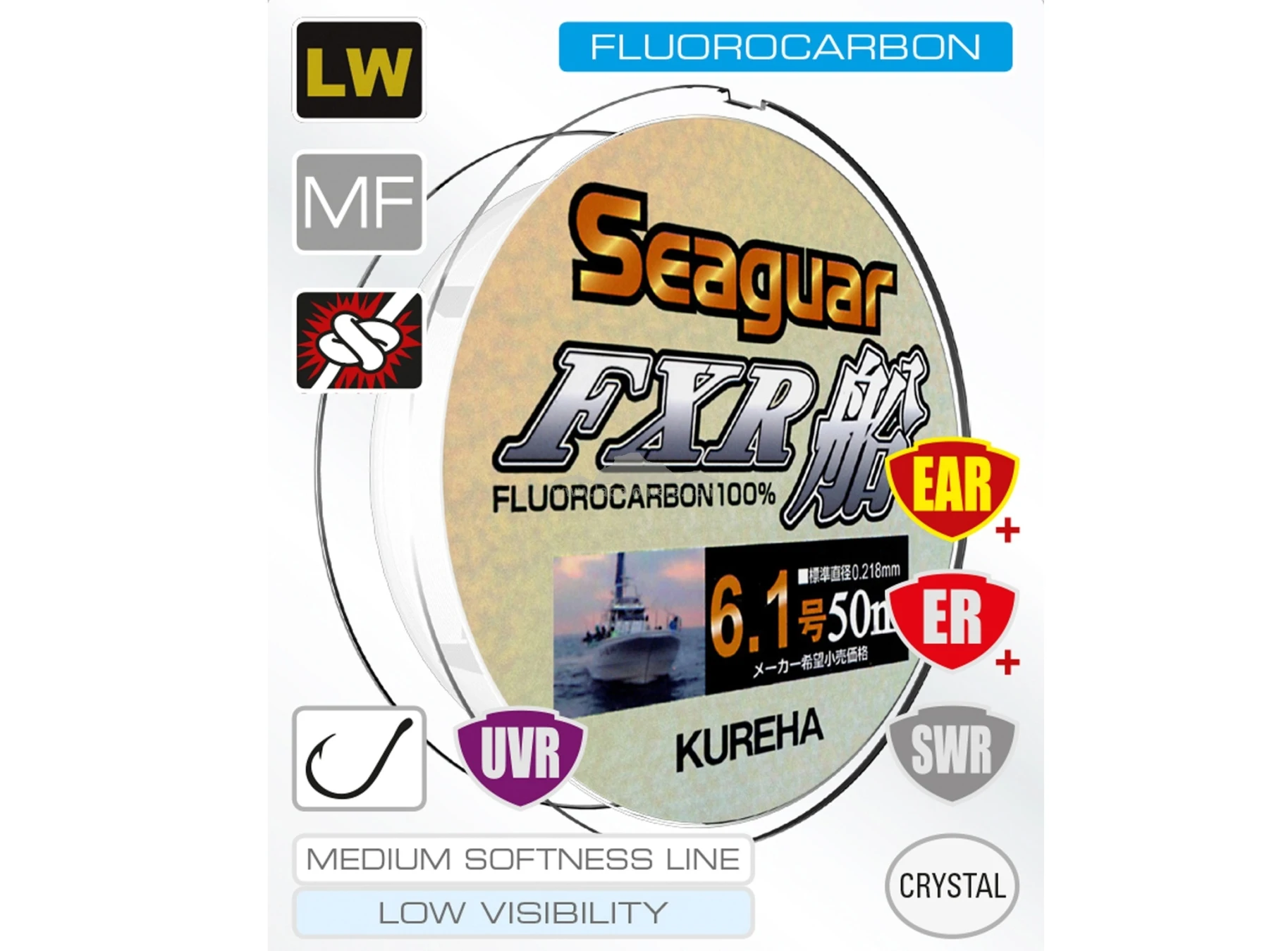 Seaguar Fxr 50mts Fishing Line Fluorocarbon Seaguar Fishing Lines