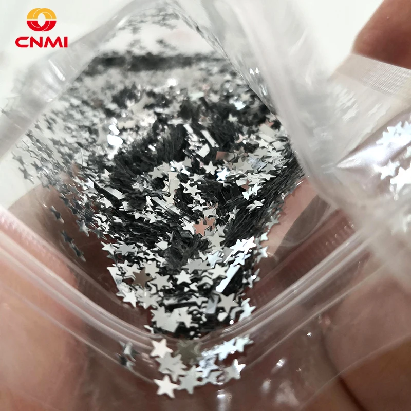 10g Glitter Star Resin Sequins Laser Gold Silver Pigment Crafts for Epoxy Resin Filler Silicone Mold Filling Nails Art Supplies