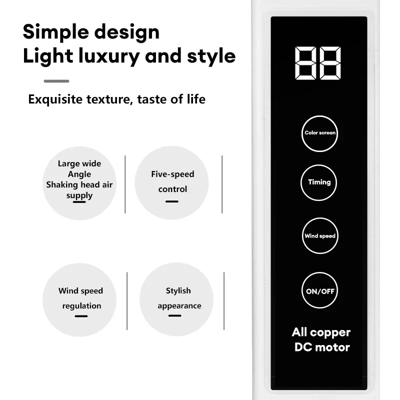 Smart Pedestal Floor Fan 2