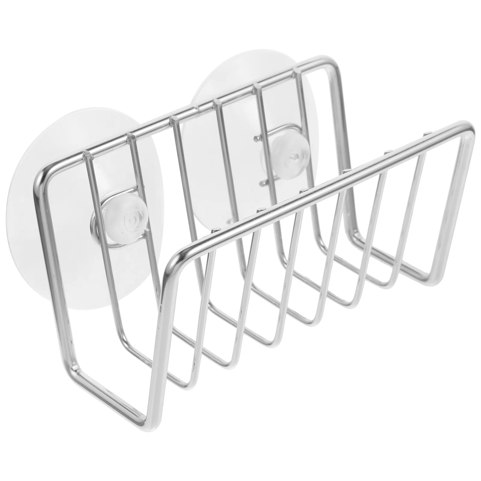 

Sturdy Practical Premium Suction Cup Sponge Holder Kitchen Sink Organizer Dish Rag Holder Scrubber Holder for Kitchen Supply