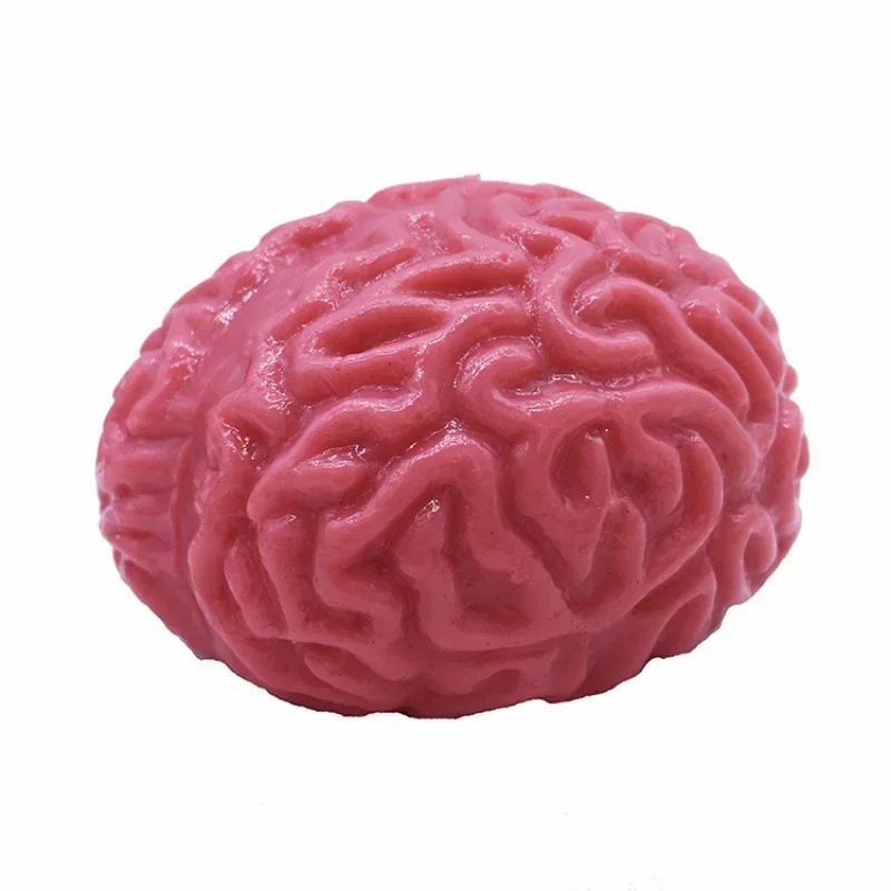 Novelty Squishy Brain Toy Squeezable Fun Toys Relieve Stress Ball Cure Cartoon Animal Squeeze Nostress Toys Kids Adults Toy 5
