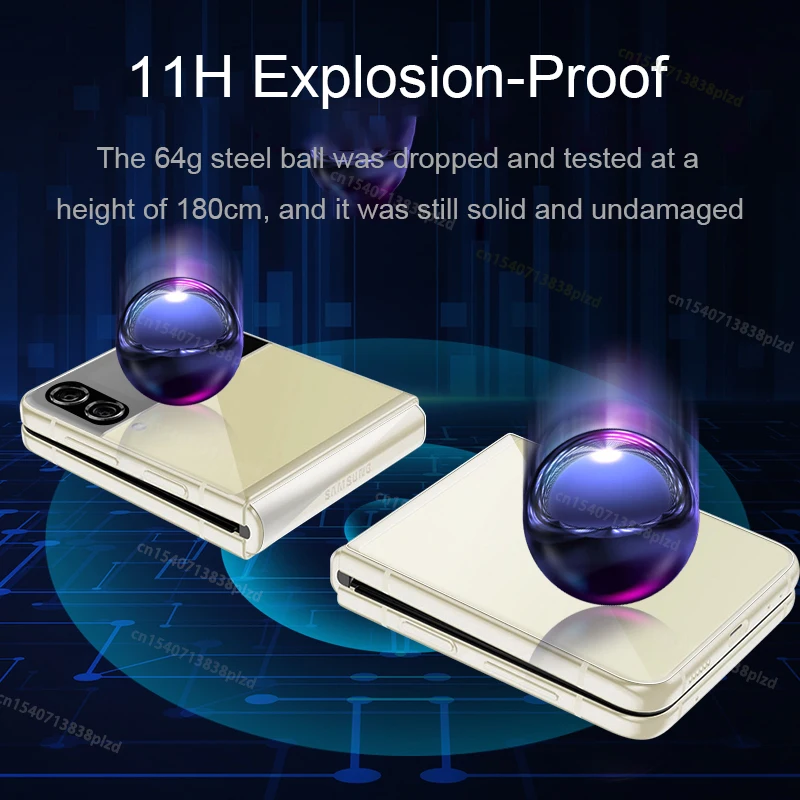 Diamond Hydrogel Front & Back Screen Protectors for Foldable Devices - Not Glass