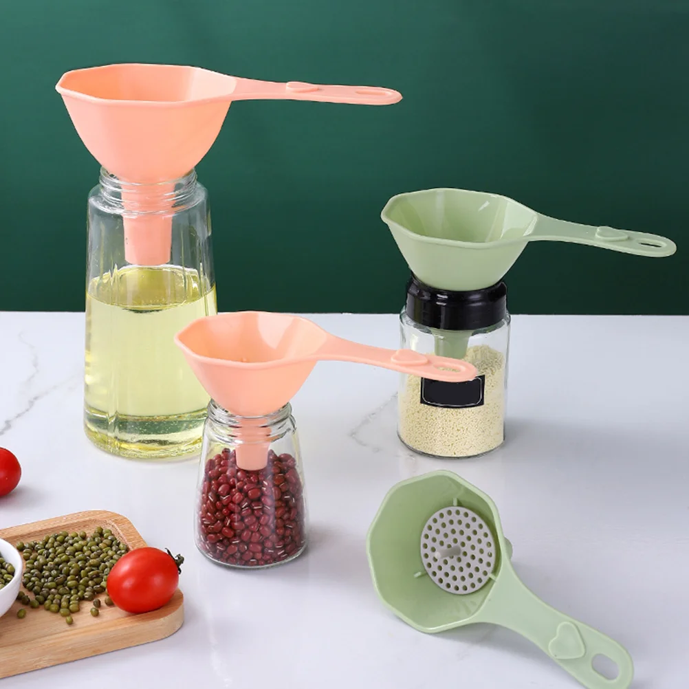 Funnel Small Funnels Kitchen Use Extra Long Large Wide Mouth Filling