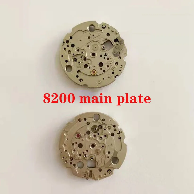 Accessori Per Orologi Original Miyota 8200 Main Splint Movement Main Deck Bianco Con Ammortizzatori