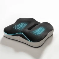 Memory Foam Seat Cushion Office Chair Cushion Car Seat Support Waist Pillow Massage Buttocks Pad Pain Relief Orthopedic Pillow 1