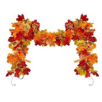 Autumn Maple Leaf Garland 1