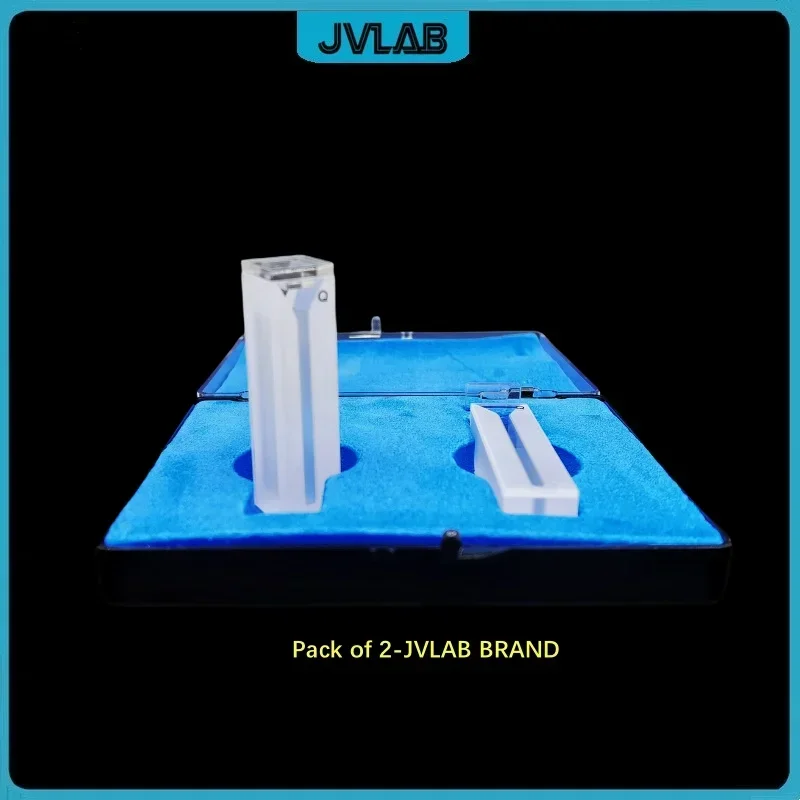 Micro Quartz Cuvette Slit 3mm (Liquid Sample Cell ) 1050 ul Quartz Absorption Cells 1.05 ml Made by Sintering Process 2