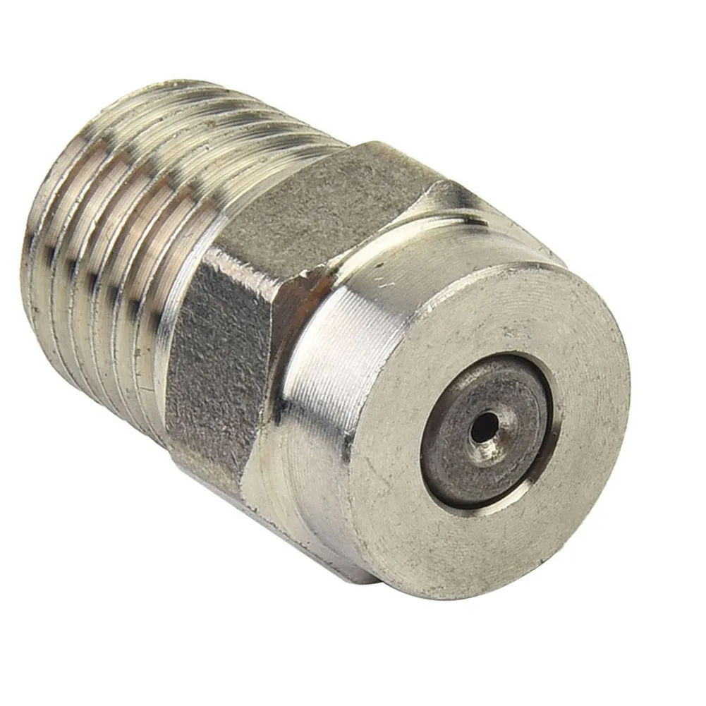 

Thread Spray Nozzle Floor Scrub Brush Replace Spiral Nozzle Pressure Washer Spray Angle 0°/15/25°/40° Stainless Steel Universal
