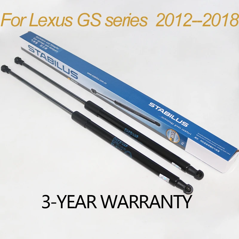 

Original Car-styling Front Hoods Bonnets Gas Spring Strut Lifters for Lexus GS300 GS350 GS400 GS450 2012--2018 53450-0W220 498mm