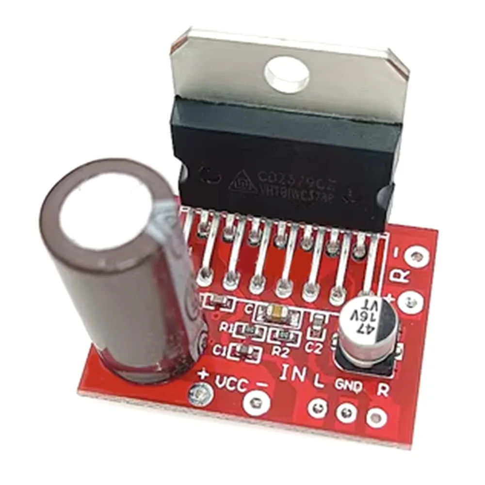 

HiFi Amplifiers Audio Amplificador TDA7379 CD7379 Power Amplifier Board 38W X 2 DC Stereo Amp Dual channel high power stereo