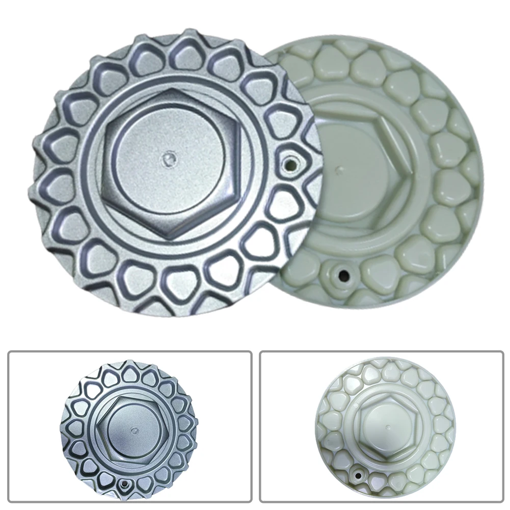 

1pc Wheel Center Hub Cap Silver 170mm 6.69 Inch With Screw Fix BS Plastic Hubcap With Screw Same Outer Diameter Auto Wear Parts