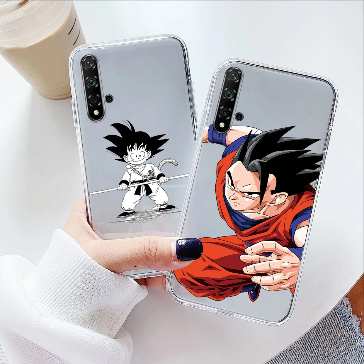 For Huawei Nova 5T Case Dragons Balls Son Gokus Bejītas Cover Soft TPU  Transparent Funda For Huawei Nova5T 5 T Bags Shell Cool - AliExpress