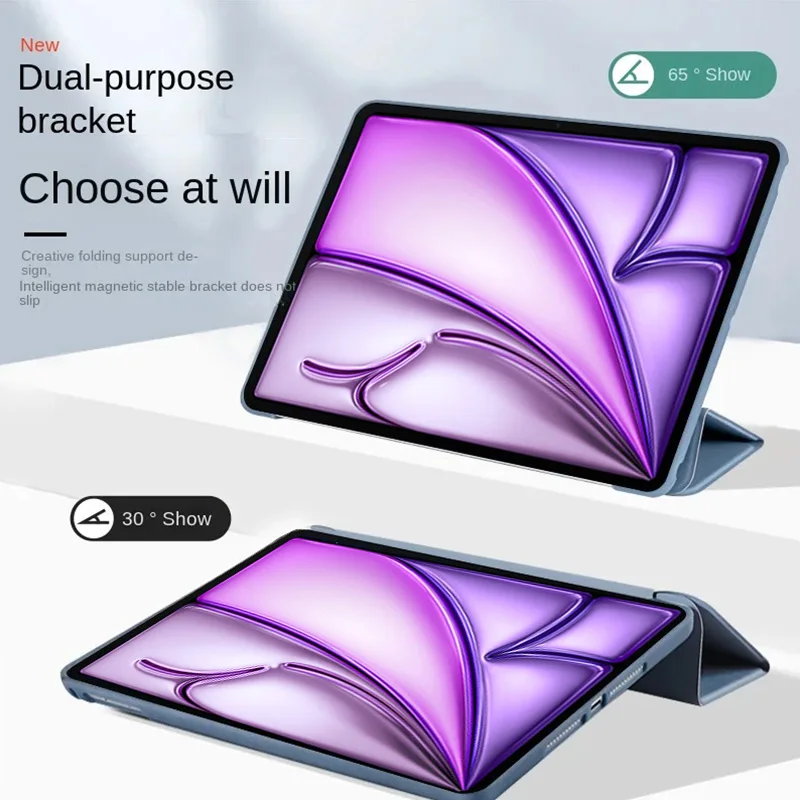 Magnetic Fold Stand Silicone Back Cover