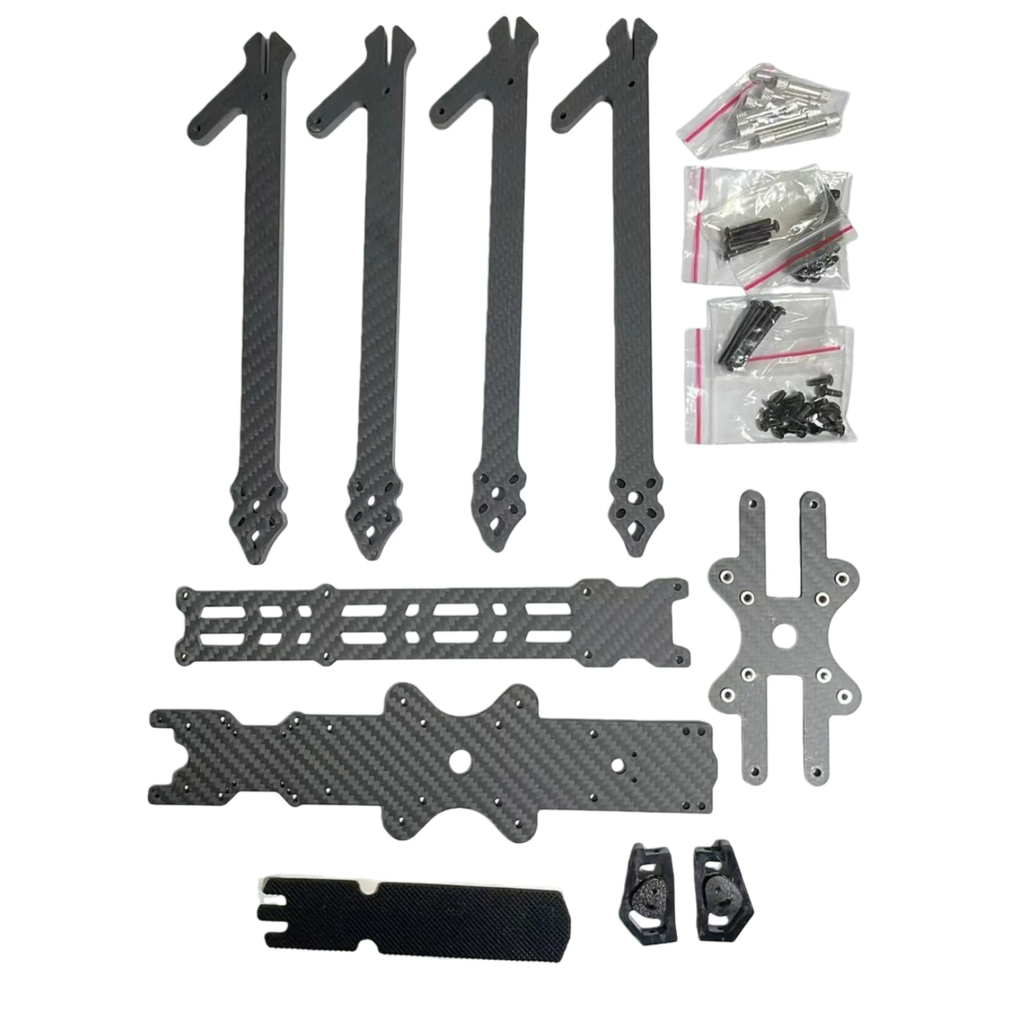 Kit Cadre Drone Course XL10 V6 10" 420mm Fibre Carbone pour DJI O3