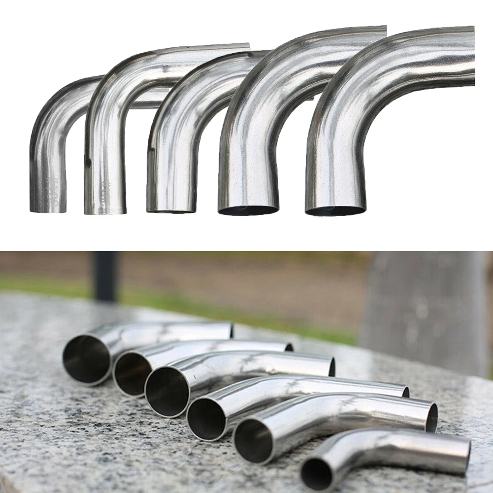 Stainless Steel Elbow 90 Degree Mandrel Bend 90 &deg; Tube Polished Pipe DIY For Construction Tools Accessories