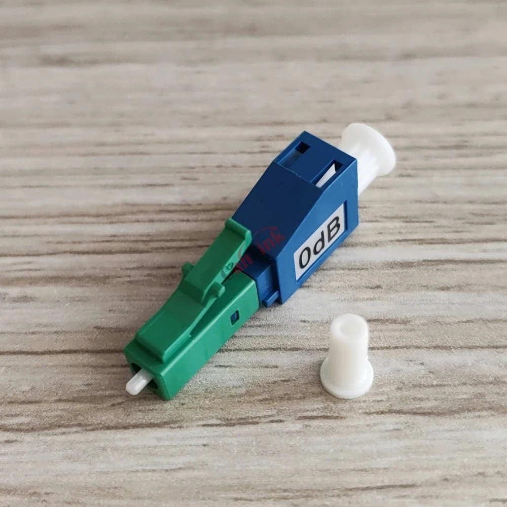 5-Pack Lc Apc Maschio-Lc Upc Femmina Monomodale Maschio Femmina Plug-In Attenuatore A Fibra Ottica Fisso Odb Plastica Maschio Spedizione Gratuita