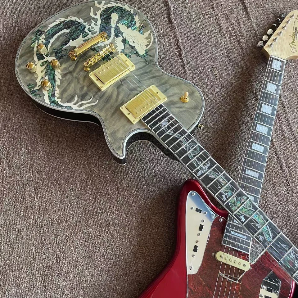 ローズウッド指板,エレキギター用,ダブルピックアップ,22フレット,6弦