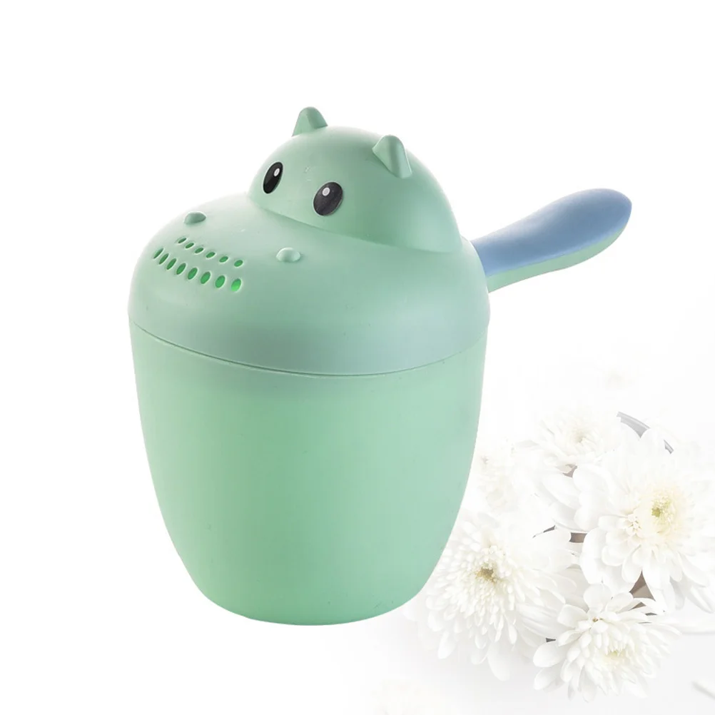 Shampoo Scoops Sprinkler Cup Kids Cartoon Spoon Bath Water Bailer Baby Rinse Child 2