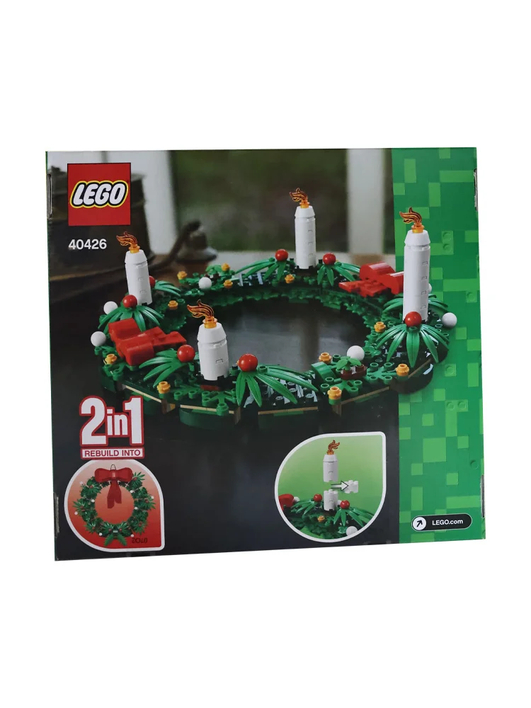 Lego Holiday Wreath Lego Wreath In LEGO 40426 Christmas Wreath